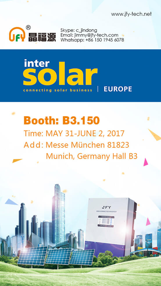 INTERSOLAR EUROPE 2017 EXHIBITION